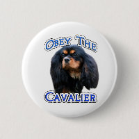 Obey the Cavalier - Button