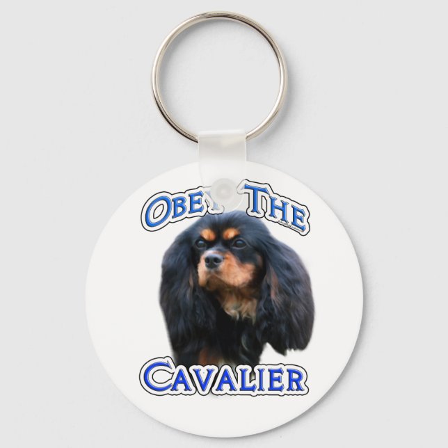 Obey the Cavalier Keychain (Front)