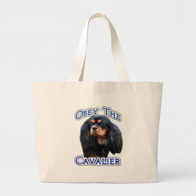 Obey the Cavalier Large Tote Bag (Front)