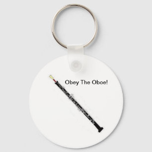 Obey The Oboe! Key Ring