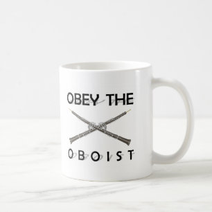 Obey the Oboist Coffee Mug