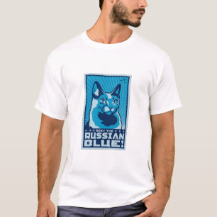 Obey The Russian Blue T-Shirt