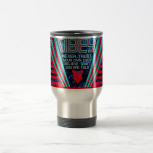 Obey! Travel Mug
