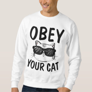 OBEY YOUR CAT, Funny Cat T-shirts
