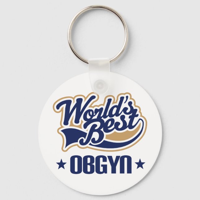 Obgyn Gift Key Ring (Front)