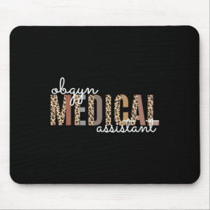 Obgyn Medical Istant Obstetrics Nurse Funny Gyneco Mouse Mat