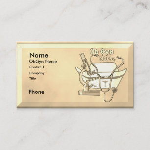 ObGyn Nurse  business cards