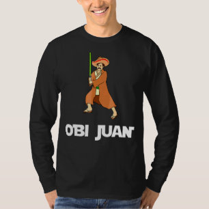 Obi Juan Parody Mexico Cinco De Mayo Sombrero T-Shirt