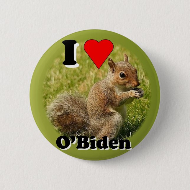 O'Biden Squirrel button (Front)