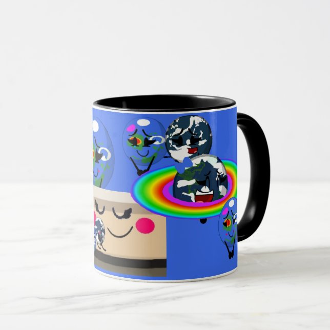 object cosmos earth and biomo mug (Front Right)