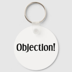 Objection Key Ring