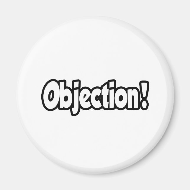 Objection! Magnet (Front)