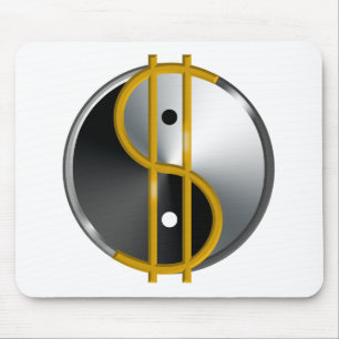 Objectivist Yin/Yang  mouspad Mouse Mat