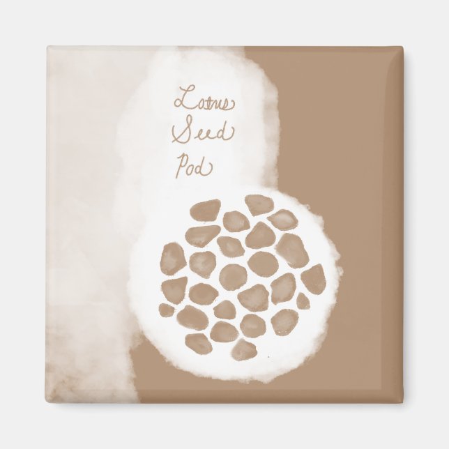 objet_11_lotus seed pod magnet (Front)