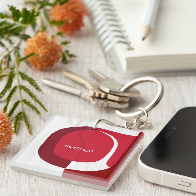 objet_12_trio acrylic key ring (Front Right)