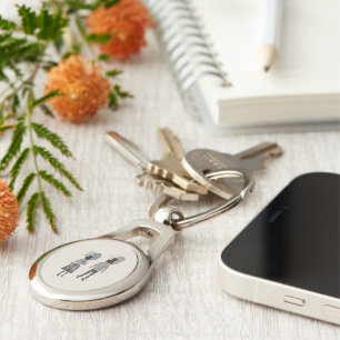 objet_16_une femme, un homme_1 metal key ring