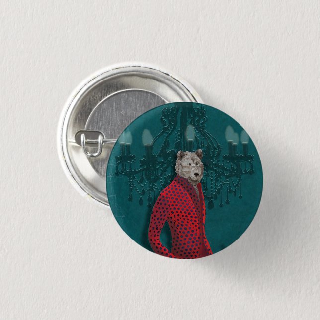 objet_18_un homme_2 3 cm round badge (Front & Back)