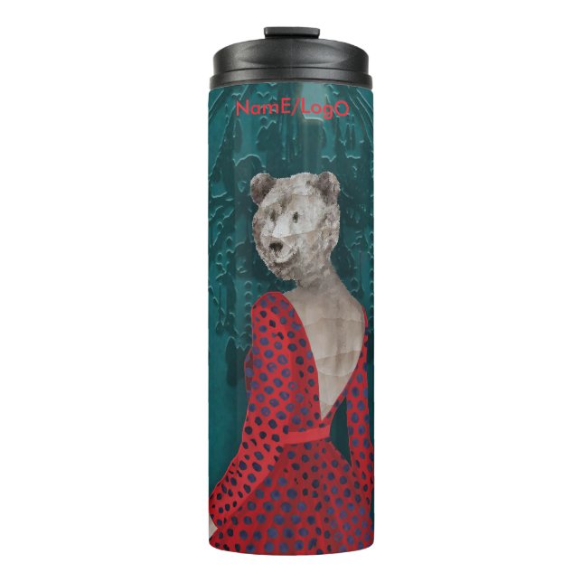 objet_19_une femme_2 thermal tumbler (Front)