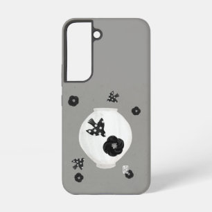 objet_22_camellia,bird and pottery samsung galaxy case