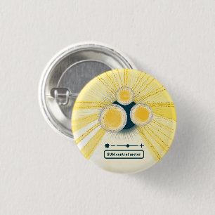 objet_3_sun control metre 3 cm round badge