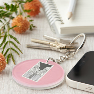 objet_6_outside scenery acrylic key ring