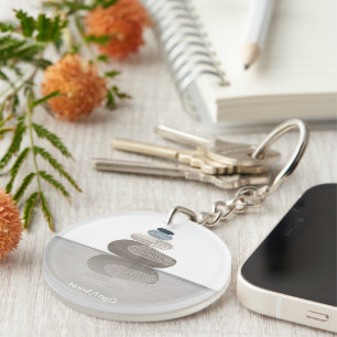 objet_7_layer acrylic key ring