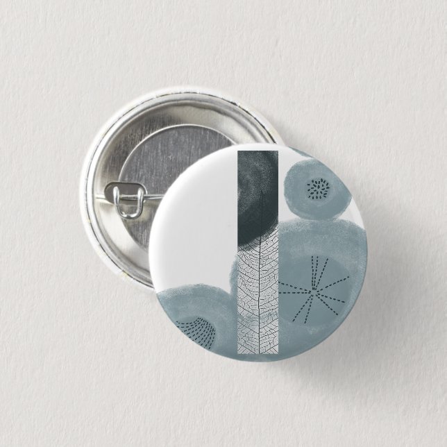 objet_9_autumn leaves_2 3 cm round badge (Front & Back)