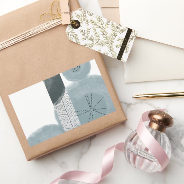 objet_9_autumn leaves_2 rectangular sticker (Gifting)