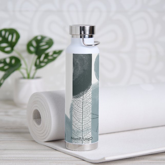 objet_9_autumn leaves_2 water bottle (Yoga)