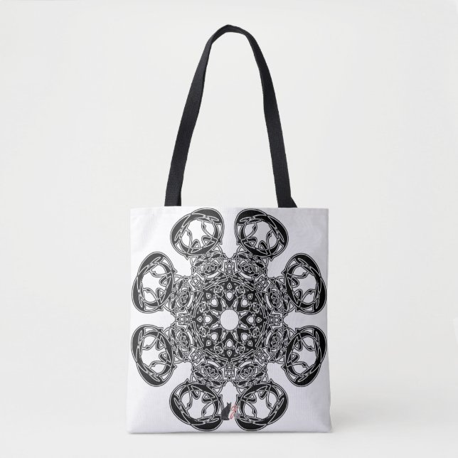 Objet d’art Octa Glyph Tote Bag (Front)
