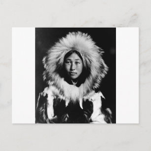 Obleka, an Eskimo woman, 1907 Postcard