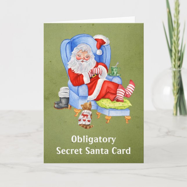 Obligatory Secret Santa Card  (Front)