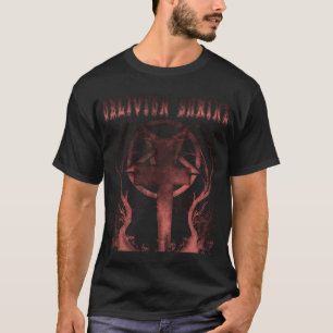 Oblivian Shrine Tree Font T-Shirt
