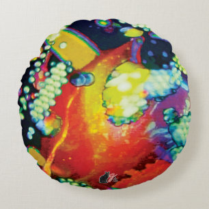 Oblivion Bliss Round Cushion