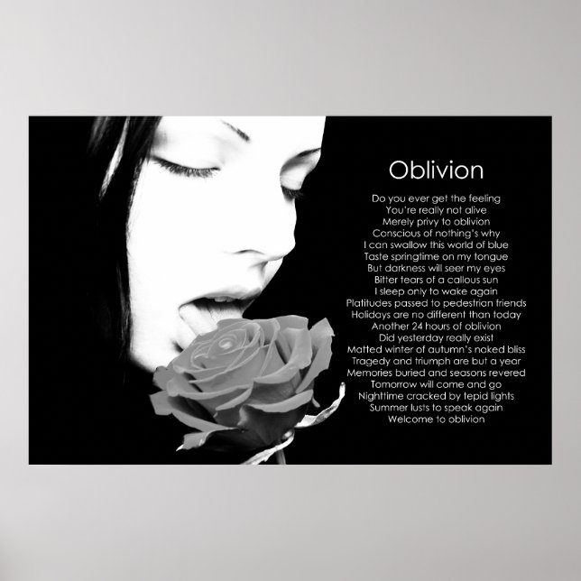 Oblivion Poster (Front)