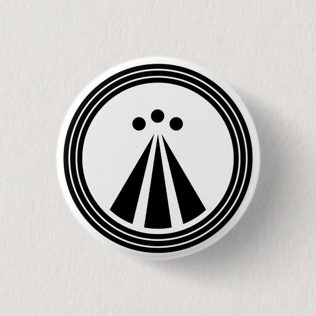 OBOD Symbol 3 Cm Round Badge (Front)