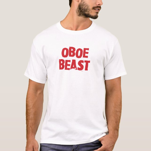 Oboe Beast Shirt - Light (Front)
