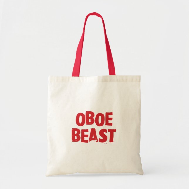 Oboe Beast Totebag Tote Bag (Front)