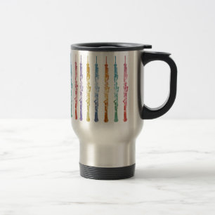 Oboe Crayons Travel Mug