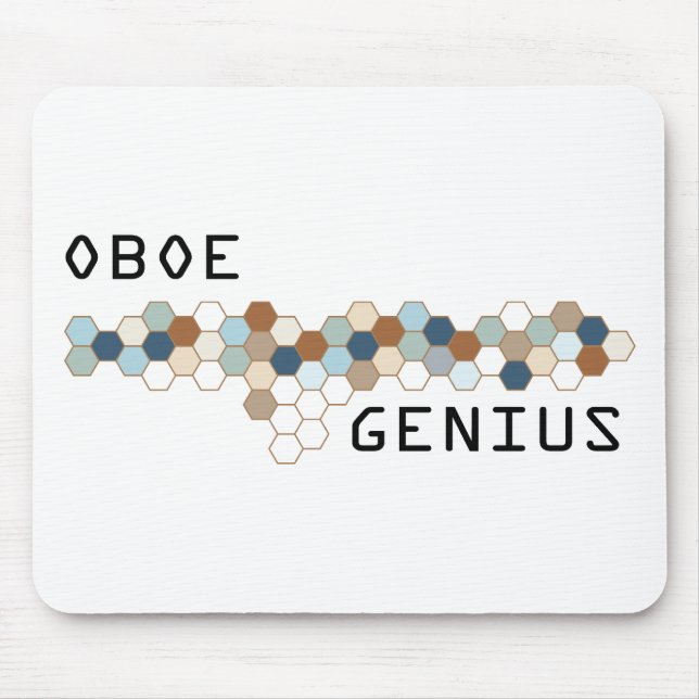 Oboe Genius Mouse Mat (Front)
