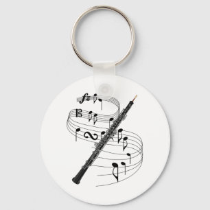 Oboe Key Ring