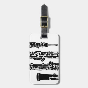 Oboe Luggage Tag