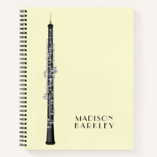 Oboe Musician Music Teacher Notebook