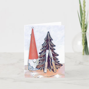 Oboe Reed Christmas Card