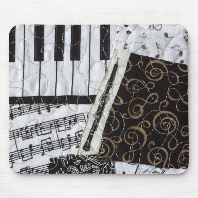 Oboe Woodwind Musical Instrument Mouse Mat (Front)