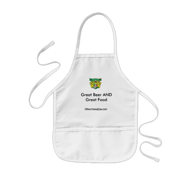 O'Brothers Aprin Kids Apron (Front)