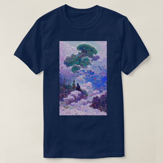 Obscured by the Clouds T-Shirt (Design Front)