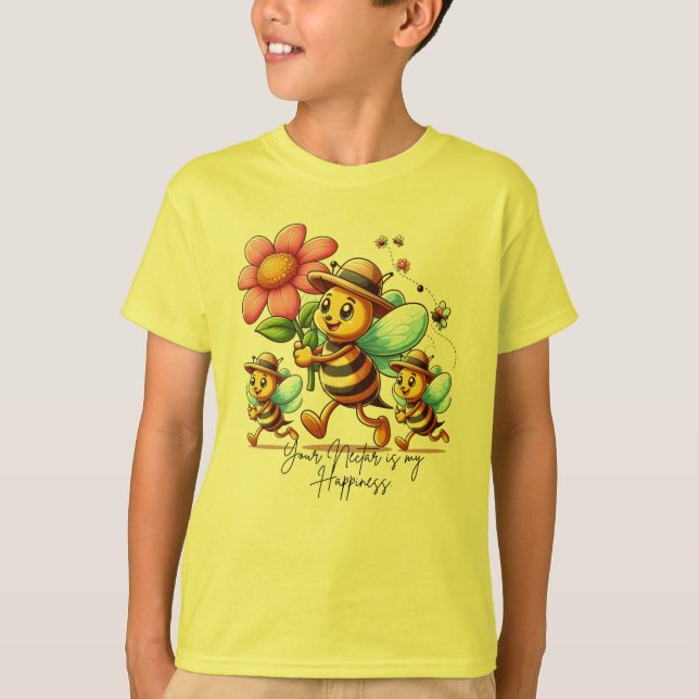 Obsequiring Flowers T-Shirt (Front)