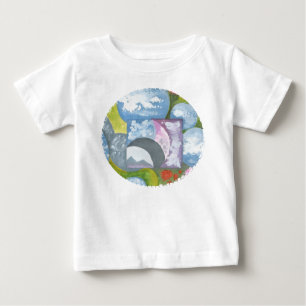 Observance Folk Art by AnyaC Baby T-Shirt