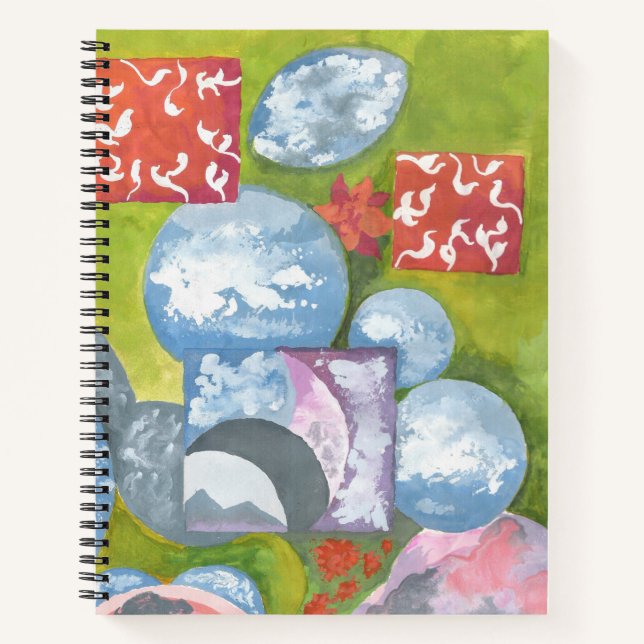 Observance Folk Art by AnyaC Notebook (Front)